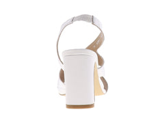 Sandalias Ascencio Blanco Textura Croco para Mujer