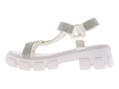 Sandalia Gladiador Furor Blanco para Mujer