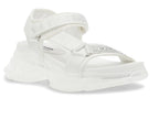 Sandalias Steve Madden Sandalia Gladiador Blanca Maxima Para Mujer