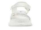 Sandalias Steve Madden Sandalia Gladiador Blanca Maxima Para Mujer