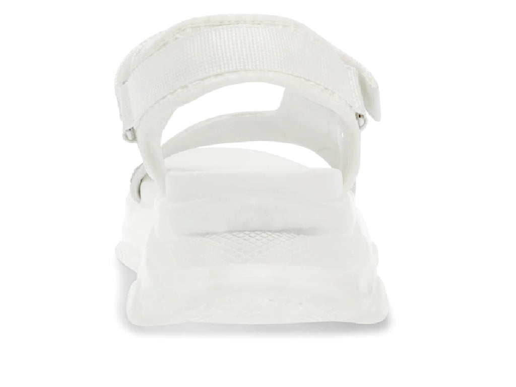 Sandalias Steve Madden Sandalia Gladiador Blanca Maxima Para Mujer