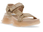 Sandalias Steve Madden Gladiador Blush Dama Maxima Para Mujer