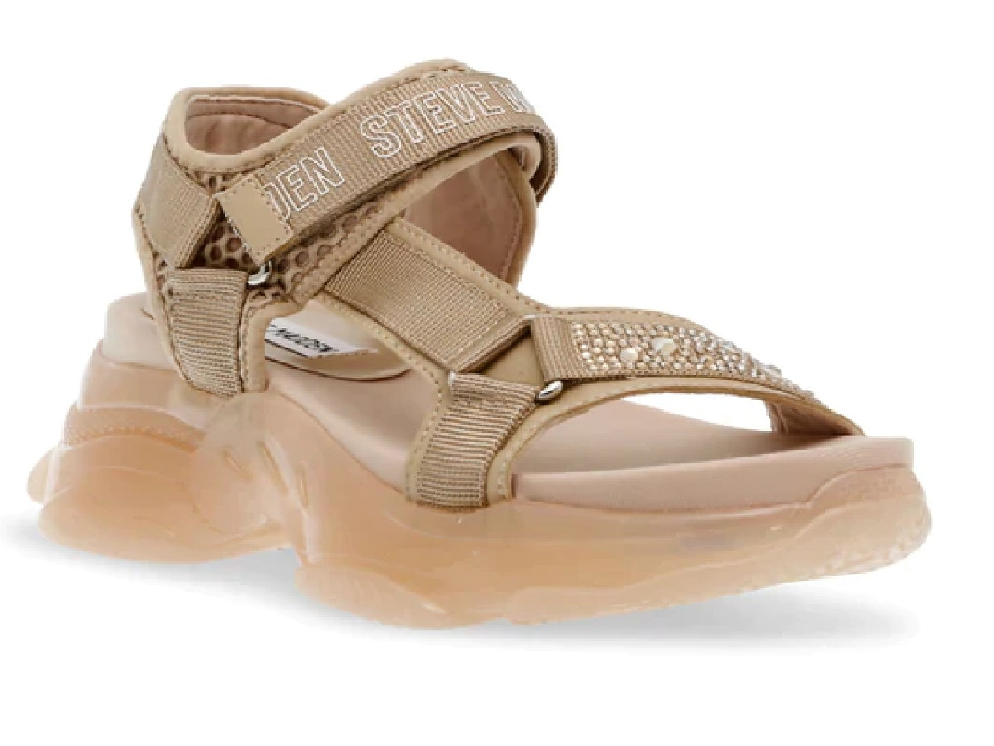 Sandalias Steve Madden Gladiador Blush Dama Maxima Para Mujer