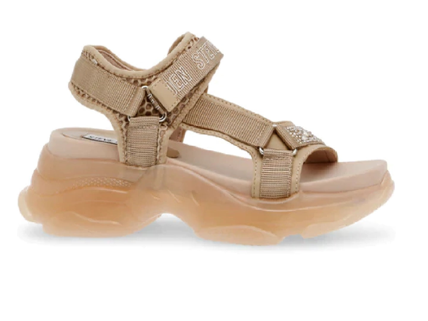 Sandalias Steve Madden Gladiador Blush Dama Maxima Para Mujer