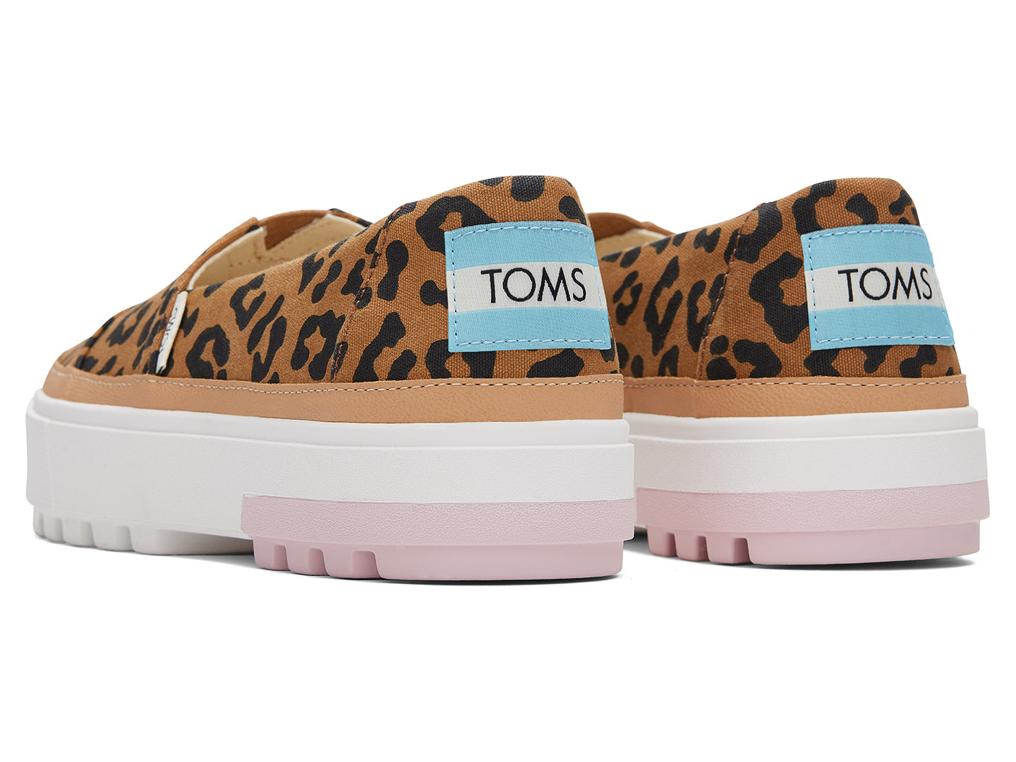 Zapatos Toms Calzado Dama Animalprint Cafe 17833 Para Mujer