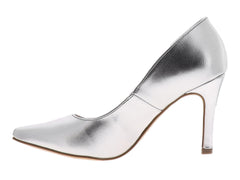 Zapatillas Stiletto Lady Paulina Plata para Mujer