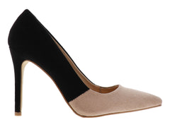 Zapatillas Roze Bicolor Negro y Maquillaje para Mujer
