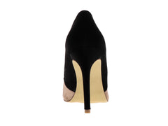 Zapatillas Roze Bicolor Negro y Maquillaje para Mujer