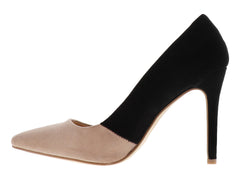 Zapatillas Roze Bicolor Negro y Maquillaje para Mujer