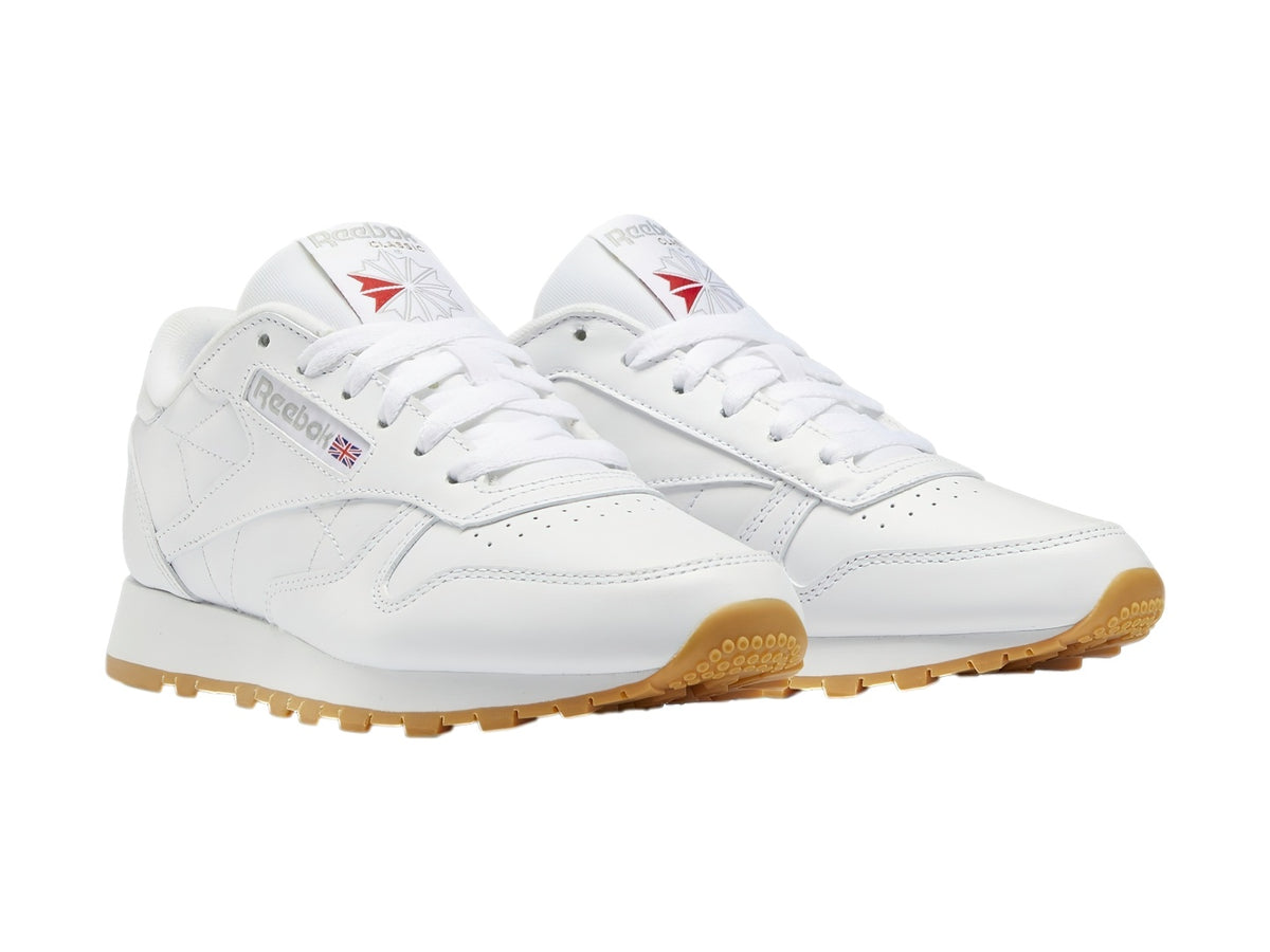 Tenis Reebok Classic Leather Blanco para Mujer