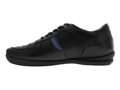 Zapatos Cuadra Piel de Caimán Negro para Hombre
