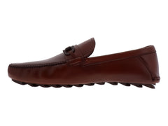 Zapatos Mocasines Gino Cherruti Granate para Hombre