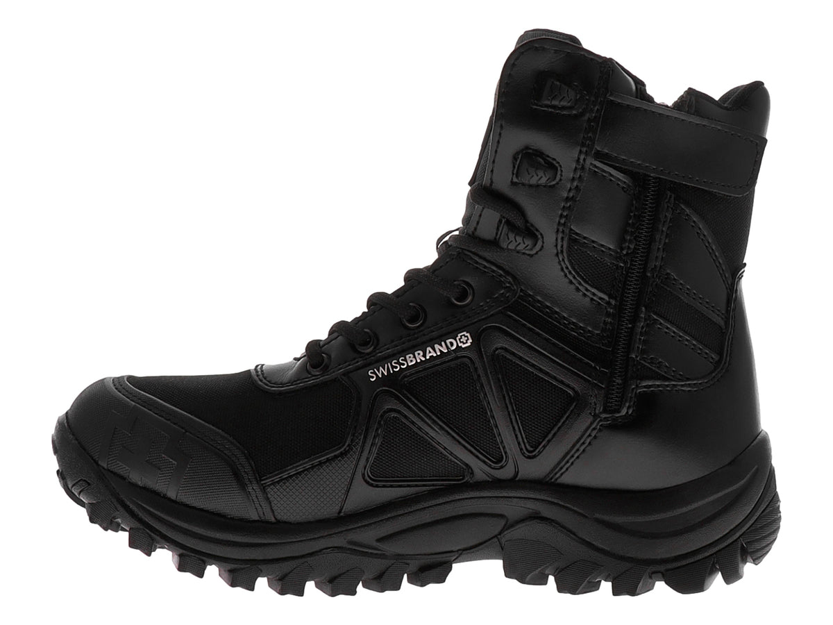 Botas Tácticas Swissbrand Negro para Hombre