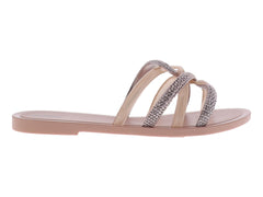 Sandalias Melissa Rosa Brillantes para Mujer