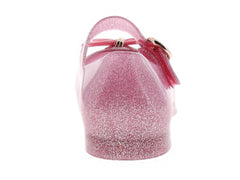 Zapatos Mini Melissa Glitter Rosa para Niña