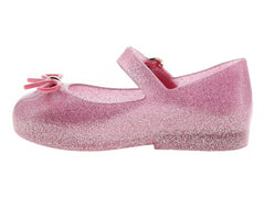 Zapatos Mini Melissa Glitter Rosa para Niña