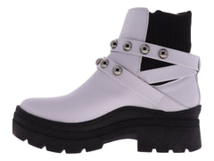 Botines Casuales Nomadas Blanco para Mujer