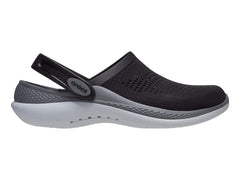 Zuecos Crocs LiteRide 360 Negro y Gris para Hombre