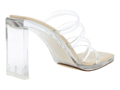 Zapatillas Steve Madden Lucite Transparentes para Mujer
