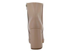Botines Casuales Lady Paulina Color Beige para Mujer