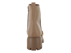 Botines Casuales Lady Paulina Beige para Mujer
