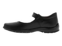 Zapatos Coqueta Negros de Piel para Niña