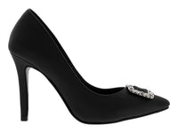 Zapatillas Stiletto OYYI Negro para Mujer