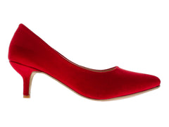 Zapatillas Luna Rosa Rojo para Mujer