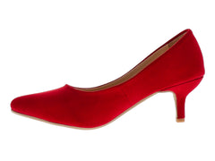 Zapatillas Luna Rosa Rojo para Mujer