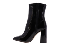 Botines Senties de Charol Negro para Mujer