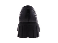 Zapatos Loafers Senties Negros para Mujer