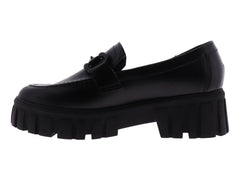 Zapatos Loafers Senties Negros para Mujer