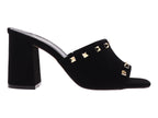 Zapatillas Senties Zapatilla Negra Dama 96-575 Para Mujer