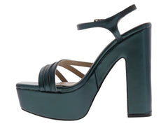 Sandalias ROZE Verde Plataforma para Mujer