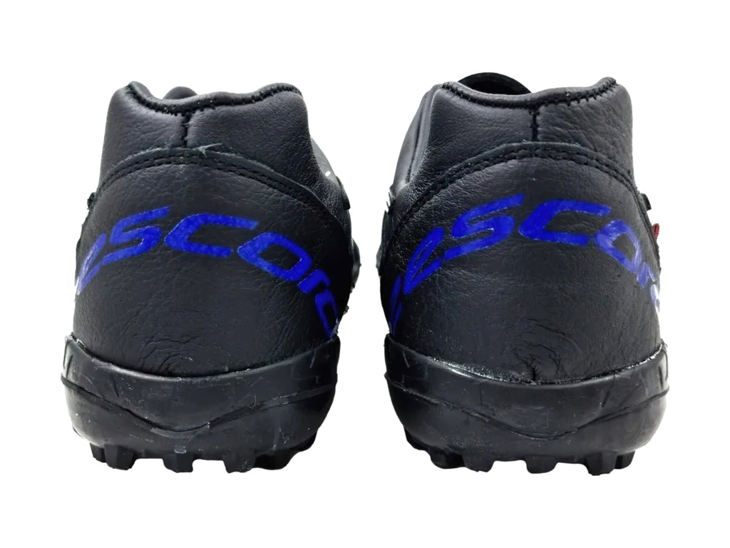 Tenis de Fútbol EESCORD Turf Negro y Azul para Hombre