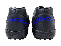 Tenis de Fútbol EESCORD Turf Negro y Azul para Hombre