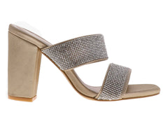 Zapatillas de Fiesta Clasben Color Oro