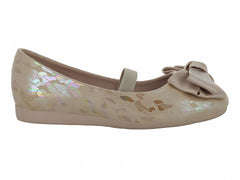 Zapatos Planos Miss Pink Beige para Niña
