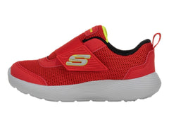 Tenis Skechers Rojo y Negro para Niño