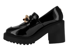 Zapatos Mocasines EFE Charol Negro para Mujer