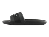 Sandalias Lacoste Croco Slide Negro para Hombre