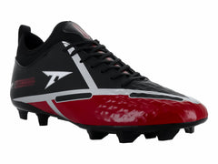 Tenis de Fútbol Leon Trucco Negro y Rojo