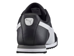 Tenis PUMA Roma Basic Negro Blanco Plata para Hombre