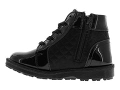 Botas Coqueta Negro Charol para Niña