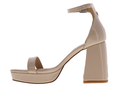 Zapatillas EFE Charol Beige para Mujer
