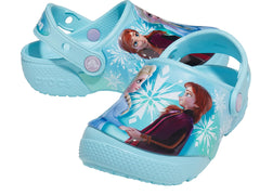 Crocs Clogs Frozen II para Niña Color Ice Blue
