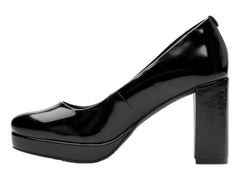 Zapatillas de Tacón Flexi Negro para Mujer