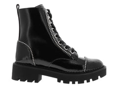 Botines Westies Mercredi Negro Charol