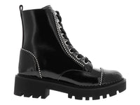 Botines Westies Mercredi Negro Charol