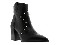 Botines Casuales Westies Negro con Tachuelas